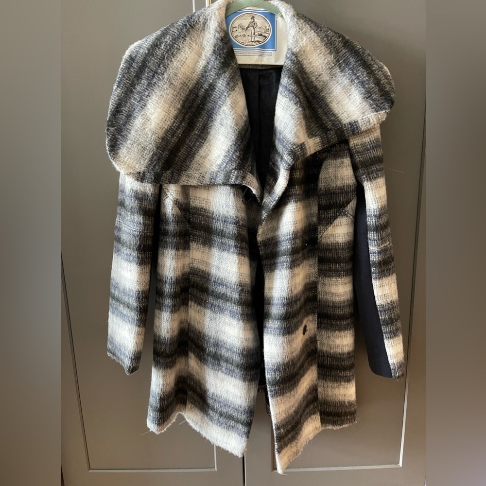 Barely worn winter jacket - pea coat style